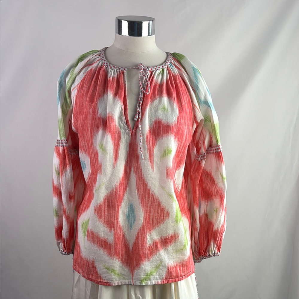 D'Ascoli Pink Multi Tie Dye Tunic